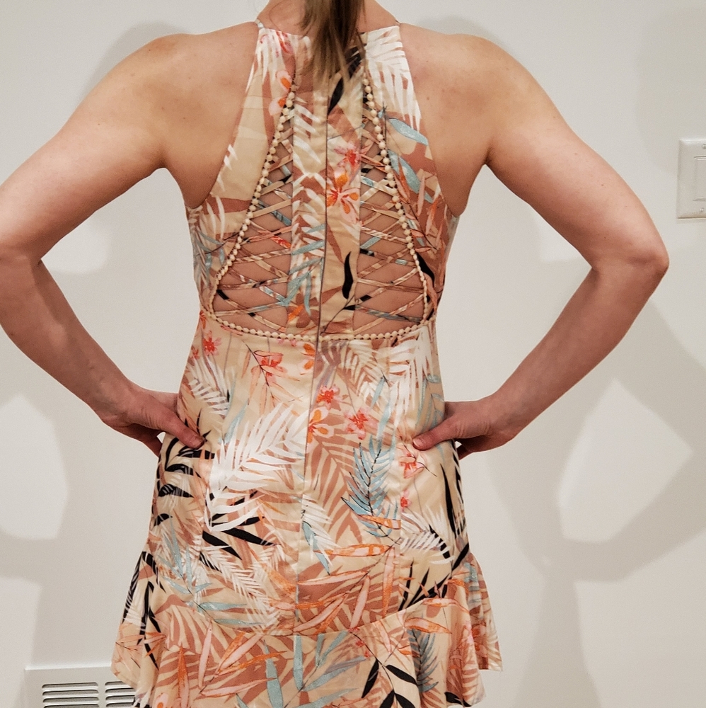 Guess Los Angeles palm print dress - Picture 3 of 6
